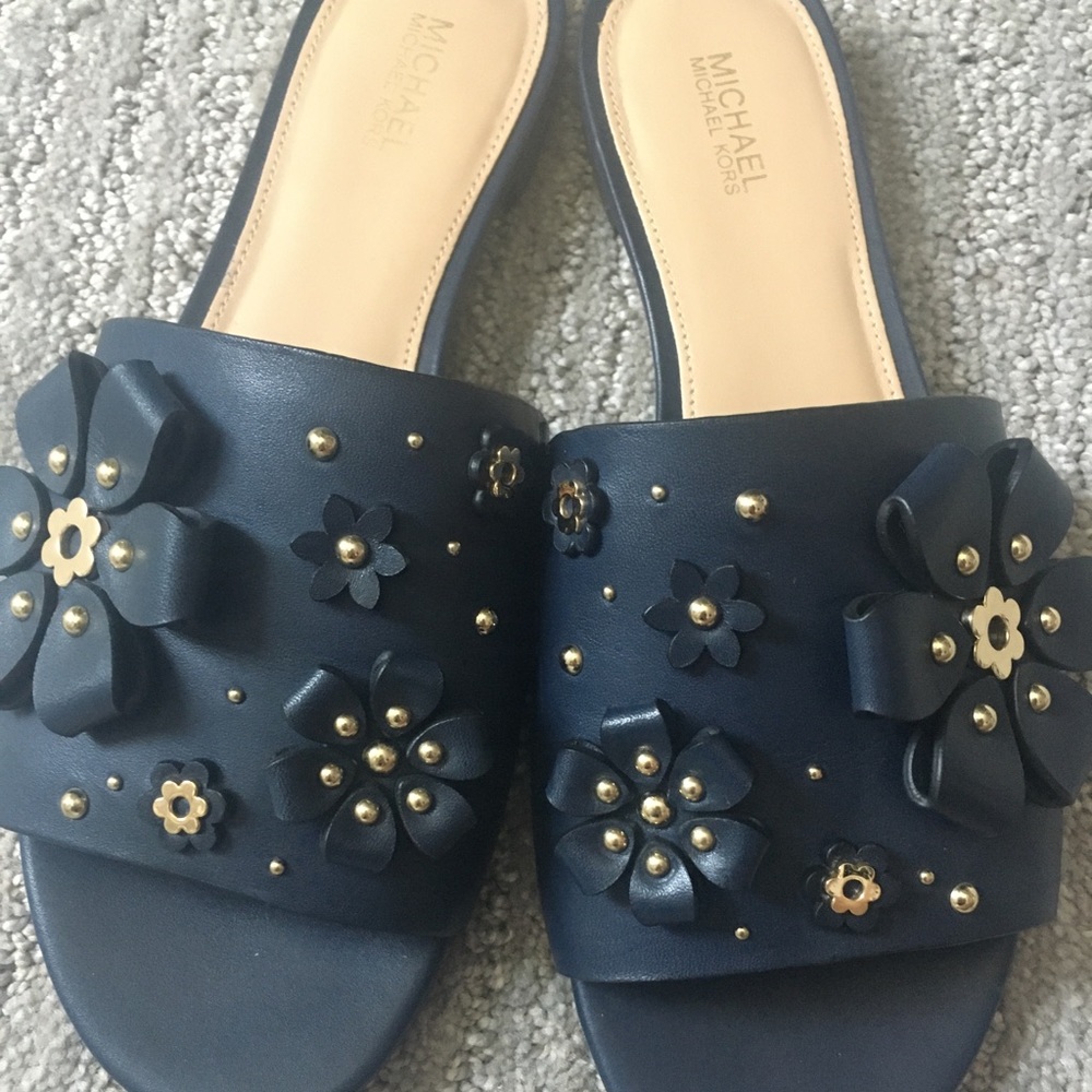 Michael Kors slide sandals